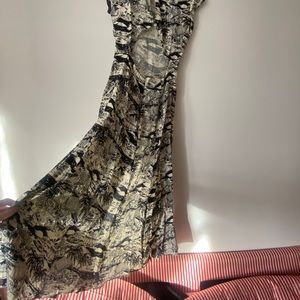Reformation Patterned Long Dress